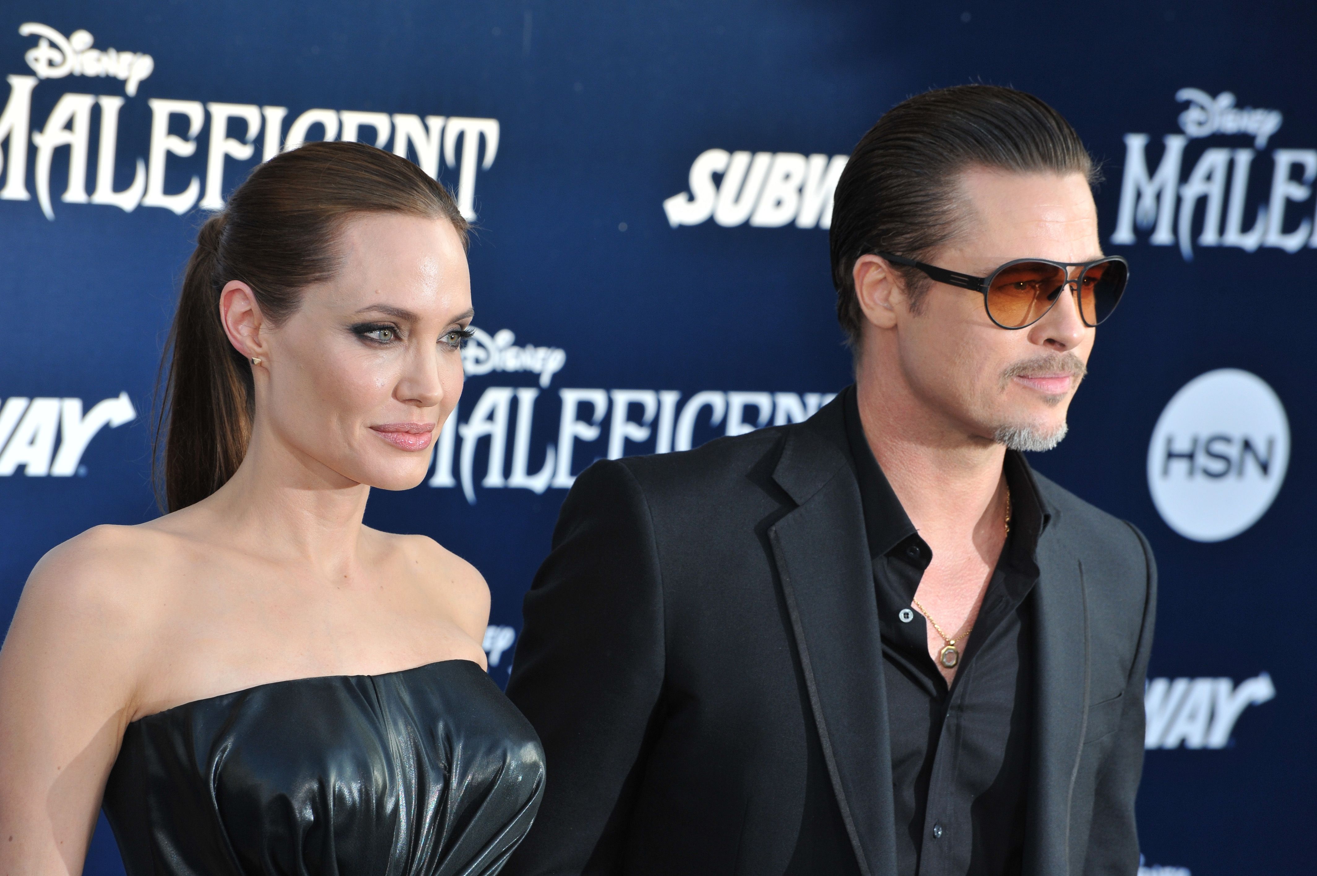 shutterstock_Brad Pitt and Angelina Jolie